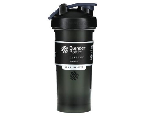 Blender Bottle, Classic, FC Black, 28 oz (828 ml) Blender Bottle, Classic, FC Black, 28 oz (828 ml)