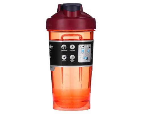 Blender Bottle, Pro Series, Pro24, FC Coral, 24 oz (710 ml) Blender Bottle, Pro Series, Pro24, FC Coral, 24 oz (710 ml)