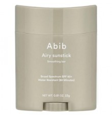 Abib, Airy Sunstick Smoothing Bar, SPF 50+, 0.81 oz (23 g)