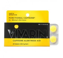 Vivarin, Caffeine Alertness Aid, 200 mg, 40 Tablets