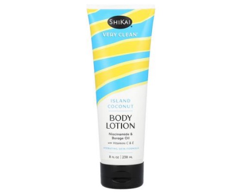 Shikai, Very Clean, Body Lotion, Island Coconut, 8 fl oz (238 ml) Shikai, Very Clean, Body Lotion, Island Coconut, 8 fl oz (238 ml)