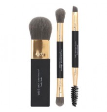 Billion Dollar Beauty, Magnetic Brush Set, 3-Piece Set