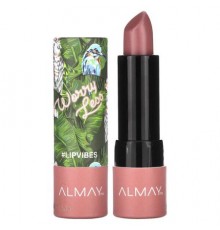 Almay, Lip Vibes Lipstick, 130 Worry Less, 0.14 oz (4 g)