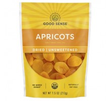 Good Sense, Apricots, Dried & Unsweetened, 7.5 oz (213 g)