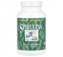 Source Naturals, Spirulina, 200 Tablets