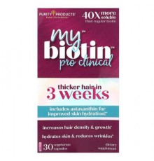 Purity Products, MyBiotin, ProClinical, 30 Vegetarian Capsules