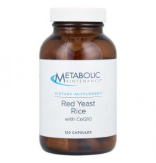 Metabolic Maintenance, Red Yeast Rice with CoQ10, 120 Capsules