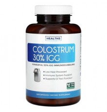 Healths Harmony, Colostrum 30% IGG, 120 Capsules (500 mg per Capsule)