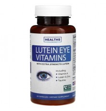Healths Harmony, Lutein Eye Vitamins, 60 Capsules