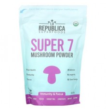 LA Republica, Super 7 Mushroom Powder, 8 oz (227 g)