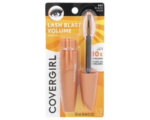 Covergirl, Lash Blast, Volume Mascara, 805 Black, 0.44 fl oz (13.1 ml)
