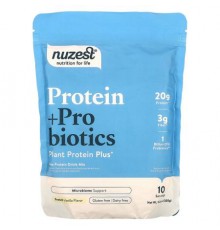 Nuzest, Protein + Probiotics, French Vanilla, 10.6 oz (300 g)