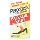 Percogesic, Backache Relief Pain Reliever, Maximum Strength, 580 mg, 48 Easy To Swallow Coated Caplets