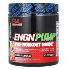 EVLution Nutrition, ENGN Pump, Pre-Workout Engine, Cherry Limeade, 9.52 oz (270 g)