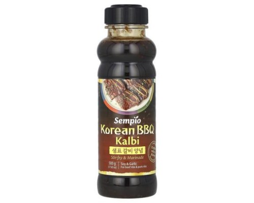 Sempio, Korean BBQ Kalbi, 17.63 oz (500 g)