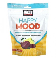 Force Factor, Happy Mood, Tropical Fruit, 30 Soft Chews