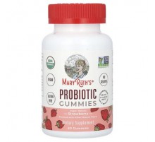 MaryRuth's, Probiotic Gummies, Strawberry, 60 Gummies (2.5 Billion CFU per Gummy)