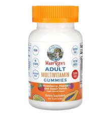 MaryRuth's, Adult Multivitamin, Strawberry, Papaya and Super Punch, 60 Gummies