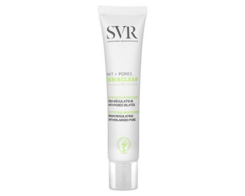 SVR, Sebiaclear, Mat + Pores Cream, Fresh, 1.4 fl oz (40 ml) SVR, Sebiaclear, Mat + Pores Cream, Fresh, 1.4 fl oz (40 ml)