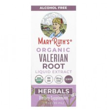 MaryRuth's, Organic Valerian Root Liquid Extract, Alcohol Free, 1 fl oz (30 ml)