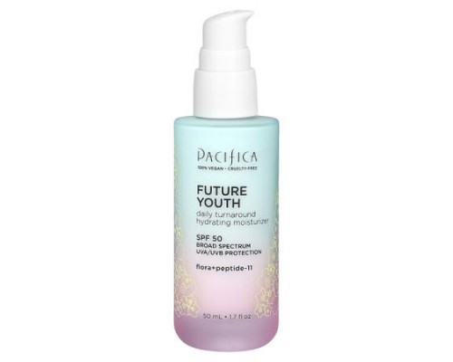 Pacifica, Future Youth, Daily Turnaround Hydrating Moisturizer, SPF 50, 1.7 fl oz (50 ml)