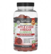 BioSchwartz, Apple Cider Vinegar Gummies With The Mother, 90 Gummies