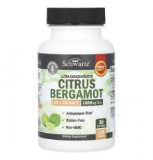 BioSchwartz, Ultra Concentrated Citrus Bergamot, 120 Capsules (250 mg)