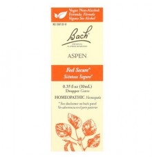 Bach, Original Flower Remedies, Aspen, 0.35 fl oz (10 ml)
