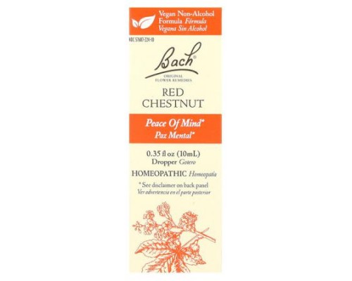 Bach, Original Flower Remedies, Red Chestnut, 0.35 fl oz (10 ml) Bach, Original Flower Remedies, Red Chestnut, 0.35 fl oz (10 ml)