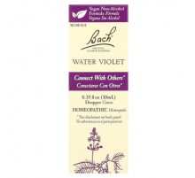 Bach, Original Flower Remedies, Water Violet, 0.35 fl oz (10 ml)