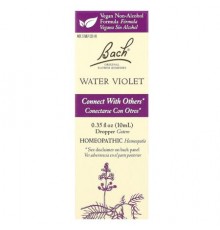 Bach, Original Flower Remedies, Water Violet, 0.35 fl oz (10 ml)