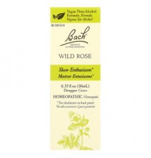 Bach, Original Flower Remedies, Wild Rose, 0.35 fl oz (10 ml)