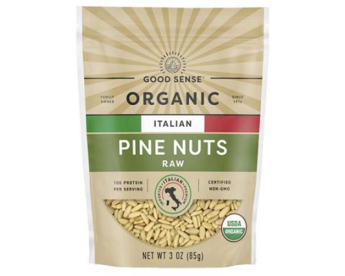 Good Sense, Organic Italian Pine Nuts, Raw, 3 oz (85 g)