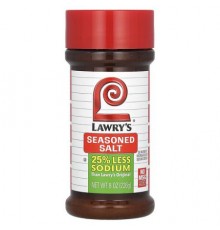 Lawry's, Seasoned Salt, Less Sodium, 8 oz (226 g)