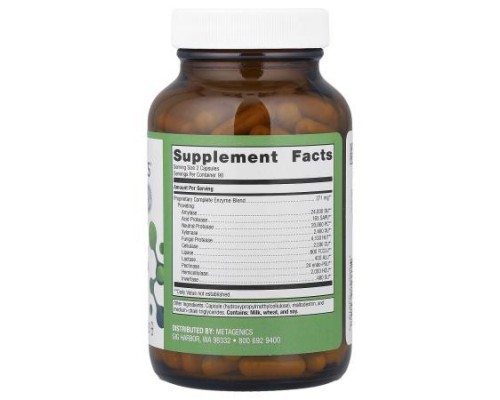 Metagenics, SpectraZyme® Complete Enzymes, 180 Capsules