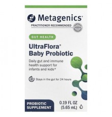 Metagenics, UltraFlora®, Baby Probiotic, 0.19 fl oz (5.65 ml)