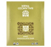 Balanced Tiger, Protein Bar, Mint Chocolate Chip, 12 Bars, 1.55 oz (44 g) Each