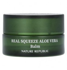Nature Republic, Real Squeeze Aloe Vera Balm, 0.88 oz (25 g)