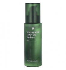Nature Republic, Real Squeeze Aloe Vera, Emulsion, 4.39 fl oz (130 ml)