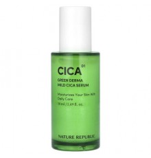 Nature Republic, Cica D1, Green Derma Mild Cica Serum, 1.69 fl oz (50 ml)