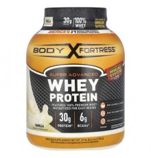 Body Fortress, Super Advanced Whey Protein, Vanilla, 3.9 lb (1,769 g)