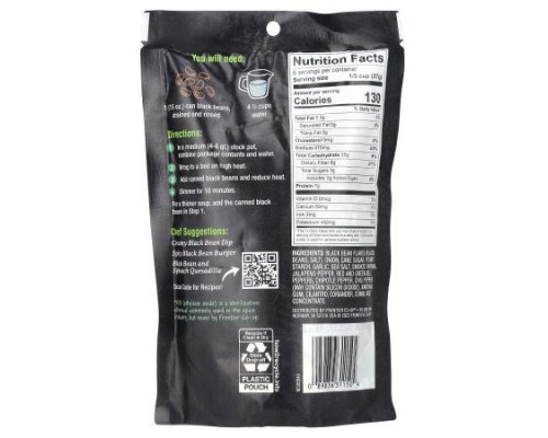 Frontier Co-op, Spicy Black Bean Soup Mix, 7.9 oz (224 g) Frontier Co-op, Spicy Black Bean Soup Mix, 7.9 oz (224 g)
