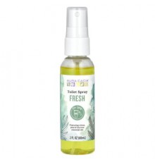 Aura Cacia, Toilet Spray, Fresh, 2 fl oz (60 ml)