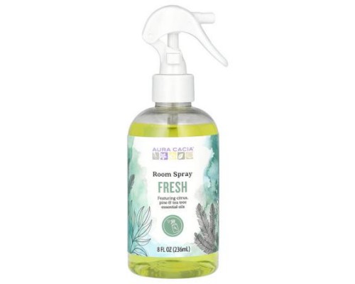 Aura Cacia, Room Spray, Fresh, 8 fl oz (236 ml) Aura Cacia, Room Spray, Fresh, 8 fl oz (236 ml)