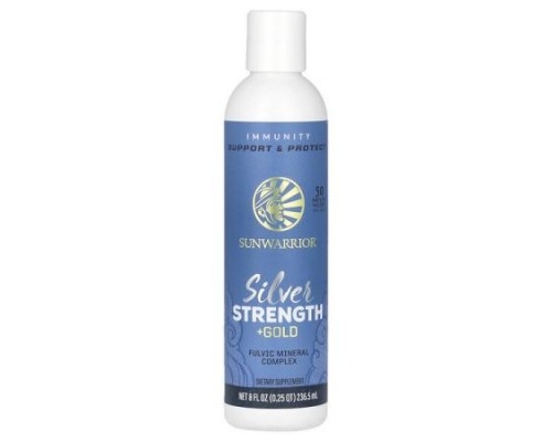 Sunwarrior, Silver Strength + Gold, 8 fl oz (236.5 ml)
