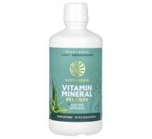 Sunwarrior, Vitamin Mineral Rush in Aloe Vera Superjuice, 30 fl oz (887 ml) (Discontinued Item)