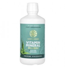 Sunwarrior, Vitamin Mineral Rush in Aloe Vera Superjuice, 30 fl oz (887 ml) (Discontinued Item)