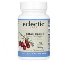Eclectic Herb, Freeze Dried Cranberry, 50 Veg Caps (300 mg per Capsule)