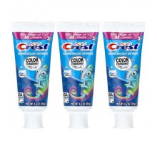 Crest, Kids Advanced, Fluoride Anticavity Toothpaste, 3+ Yrs, Bubblegum, 3 Pack, 4.2 oz (119 g) Each