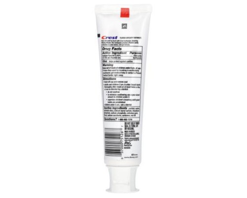 Crest, Fluoride Anticavity Toothpaste, Disney Junior Mickey, 3+ Yrs, Strawberry, 4.2 oz (119 g) Crest, Fluoride Anticavity Toothpaste, Disney Junior Mickey, 3+ Yrs, Strawberry, 4.2 oz (119 g)
